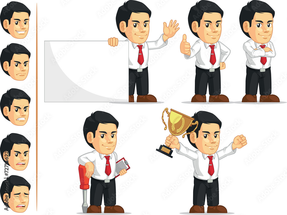 Office Worker Customizable Mascot 2 Office Worker Customizable Mascot 2