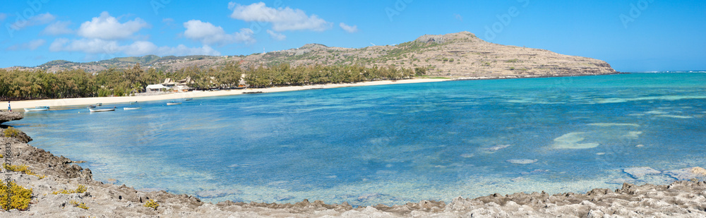 Obraz premium Baie et pointe Coton, île Rodrigues