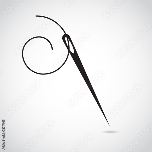 Needle VECTOR icon.