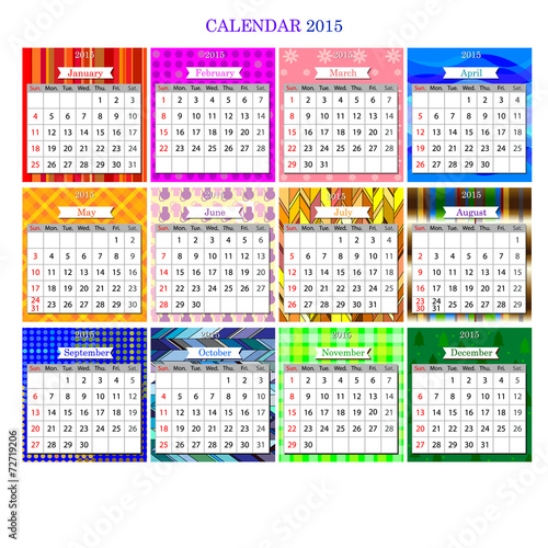 Calendar2015