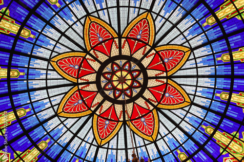 Stained glass, Museum of the Macedonian Struggle for sovereignty