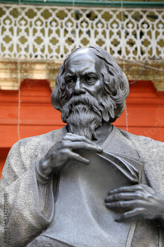 Monument of Rabindranath Tagore in Kolkata, India