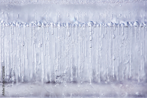 Abstract background of ice structure  super macro