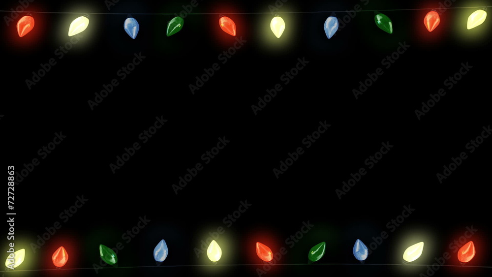 Twinkling fairy lights with alpha channel Twinkling fairy lights with alpha channel