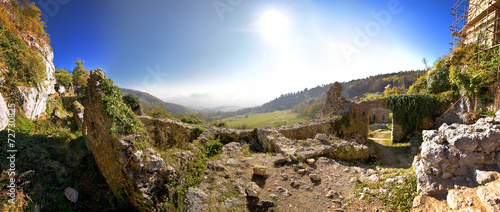 Old Kalnik mountain fortress ruins © xbrchx