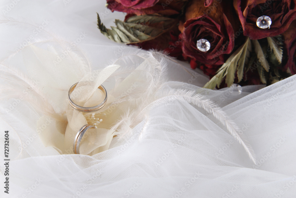 Fototapeta premium Detalle de Novia