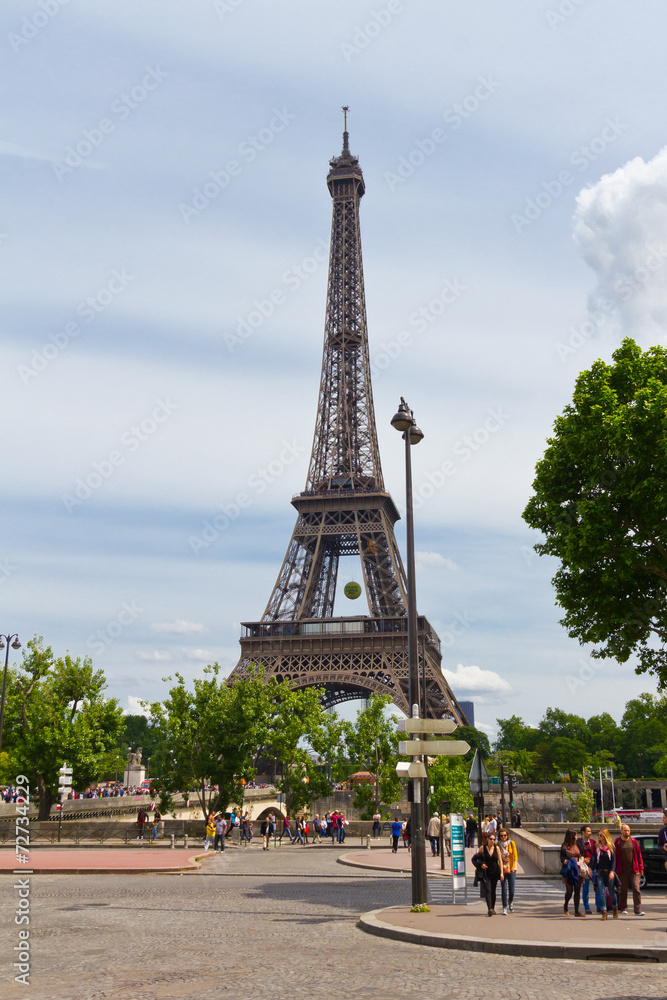 Fototapeta premium Eifelturm Paris