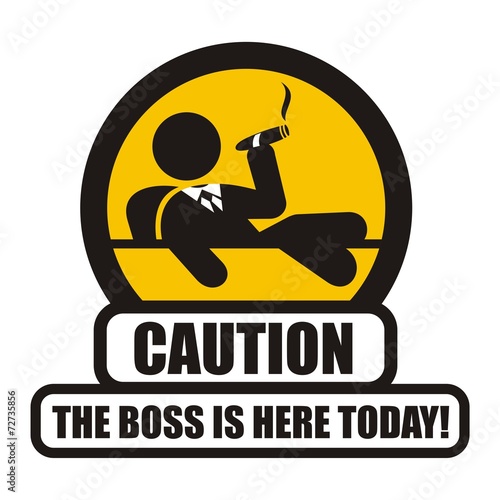 Boss sign