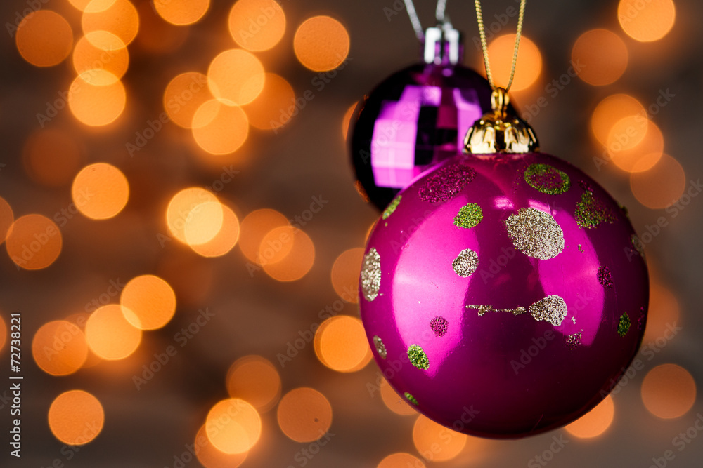 Fototapeta premium Christmas ornament.