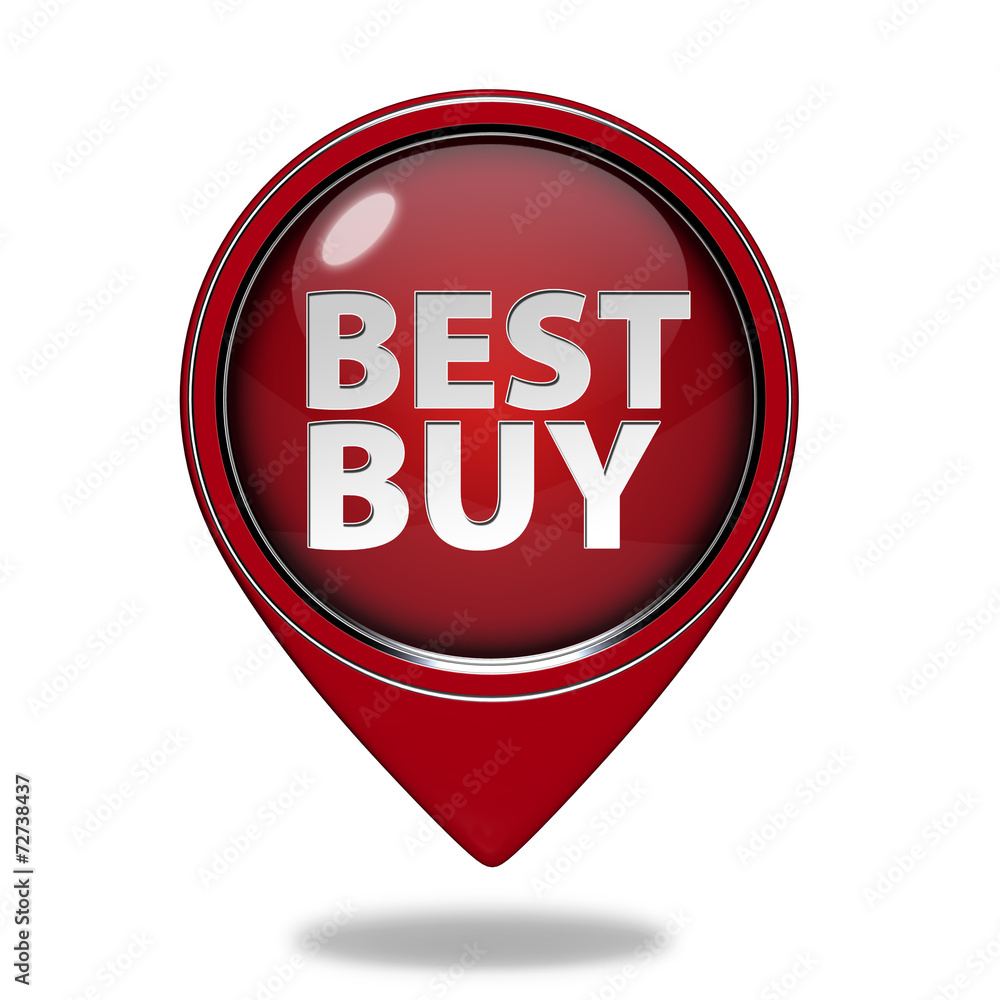 Best buy circular icon on white background Best buy circular icon on white background