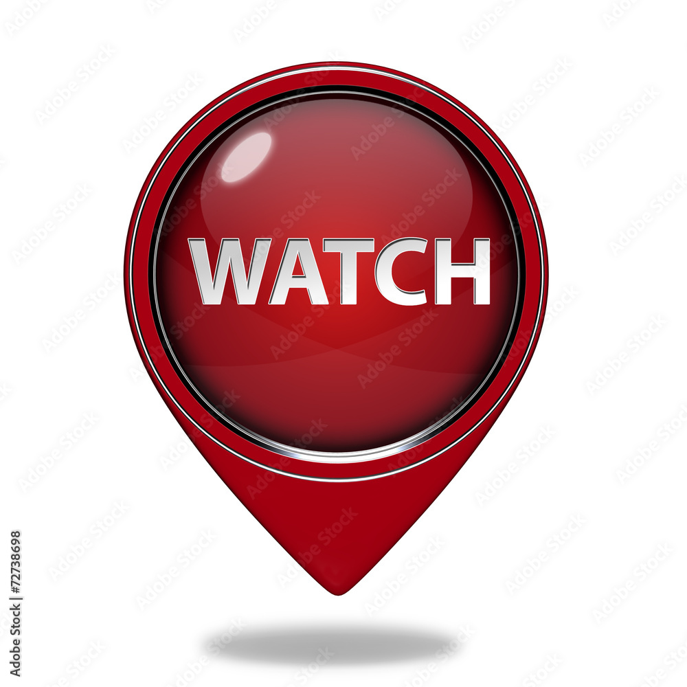 watch pointer icon on white background watch pointer icon on white background