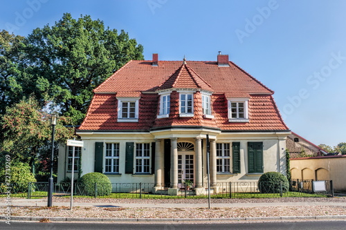 Obraz na płótnie Rheinsberg Stadtvilla w salonie