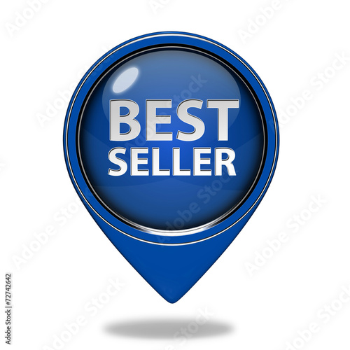 Free Download Best seller pointer icon on white background - GFXLoad