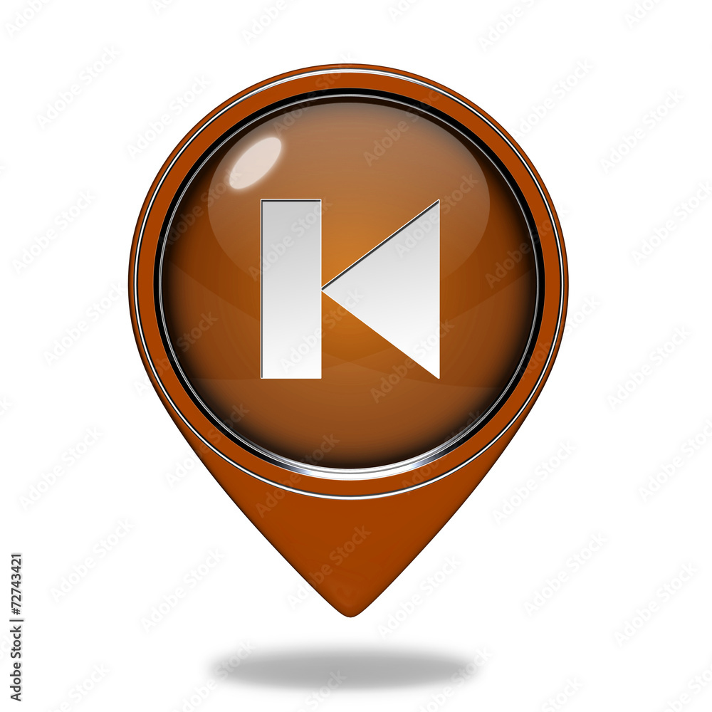 prev pointer icon on white background prev pointer icon on white background