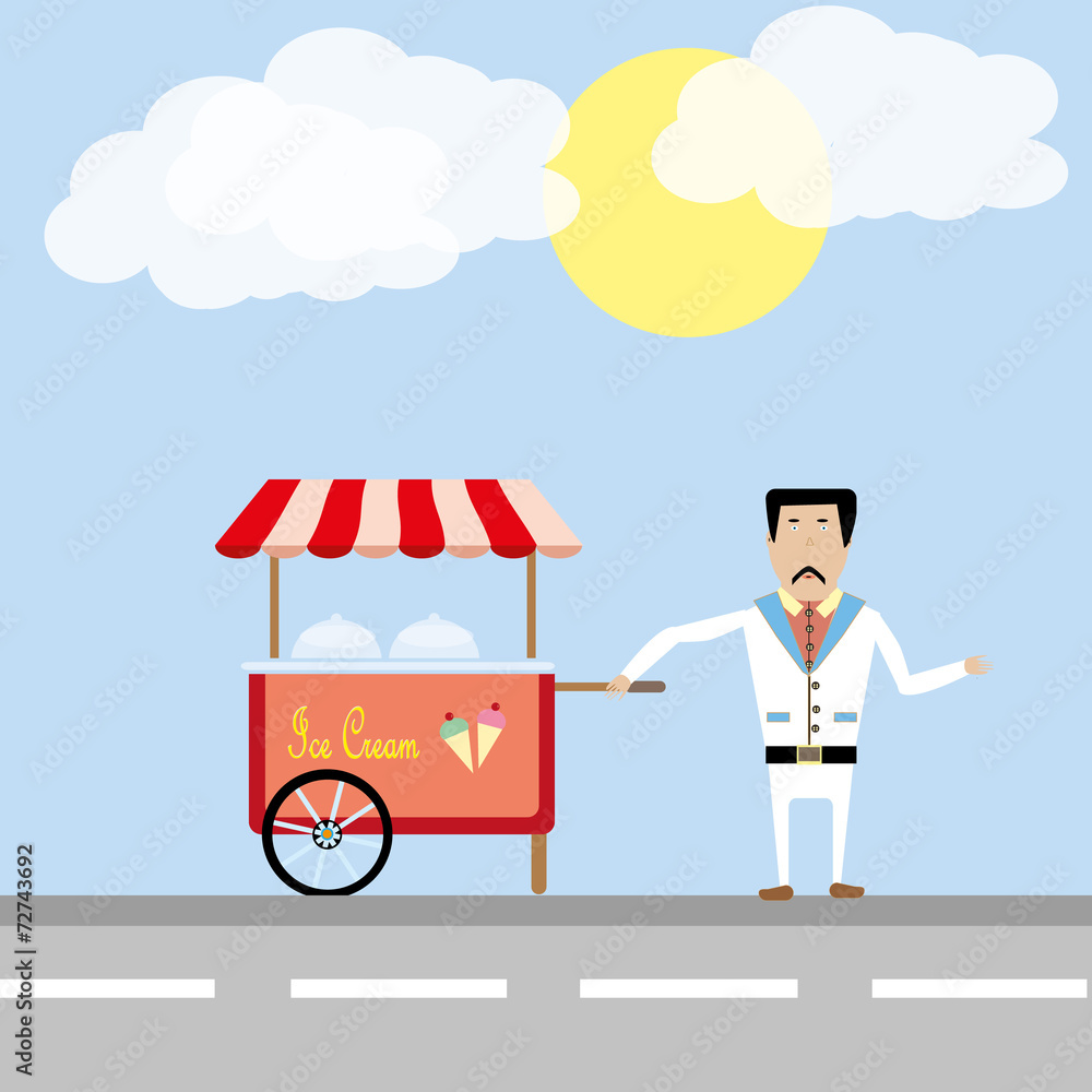 ice-cream man