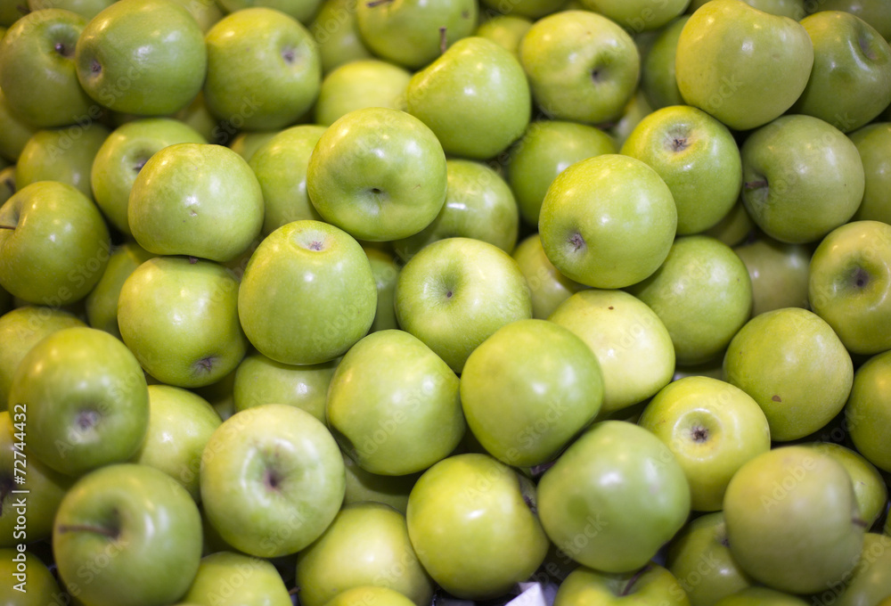 Green Apple Background. Green Apple Background.