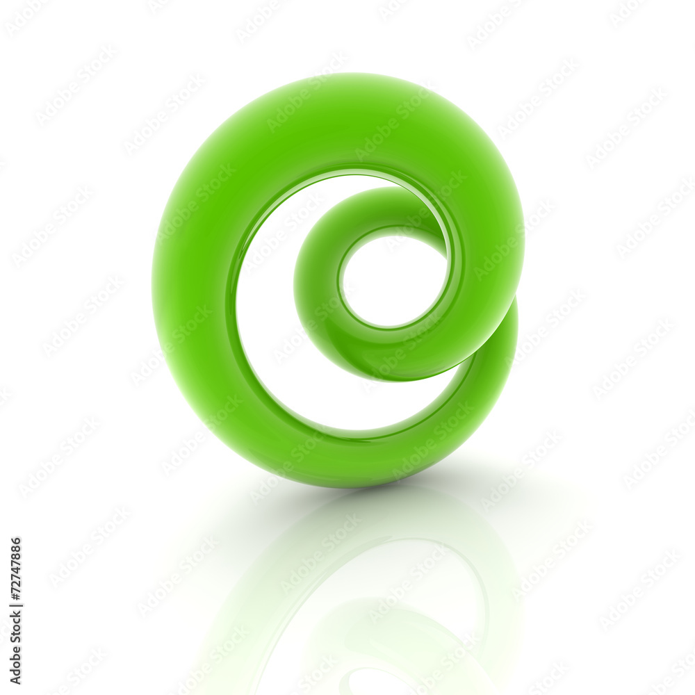 3D helix shape 3D helix shape