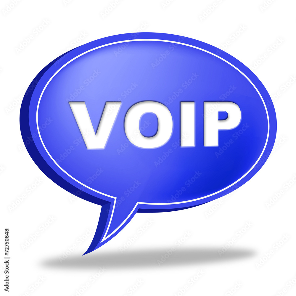 Voip Speech Bubble Means Voice Over Broadband And Online Voip Speech Bubble Means Voice Over Broadband And Online
