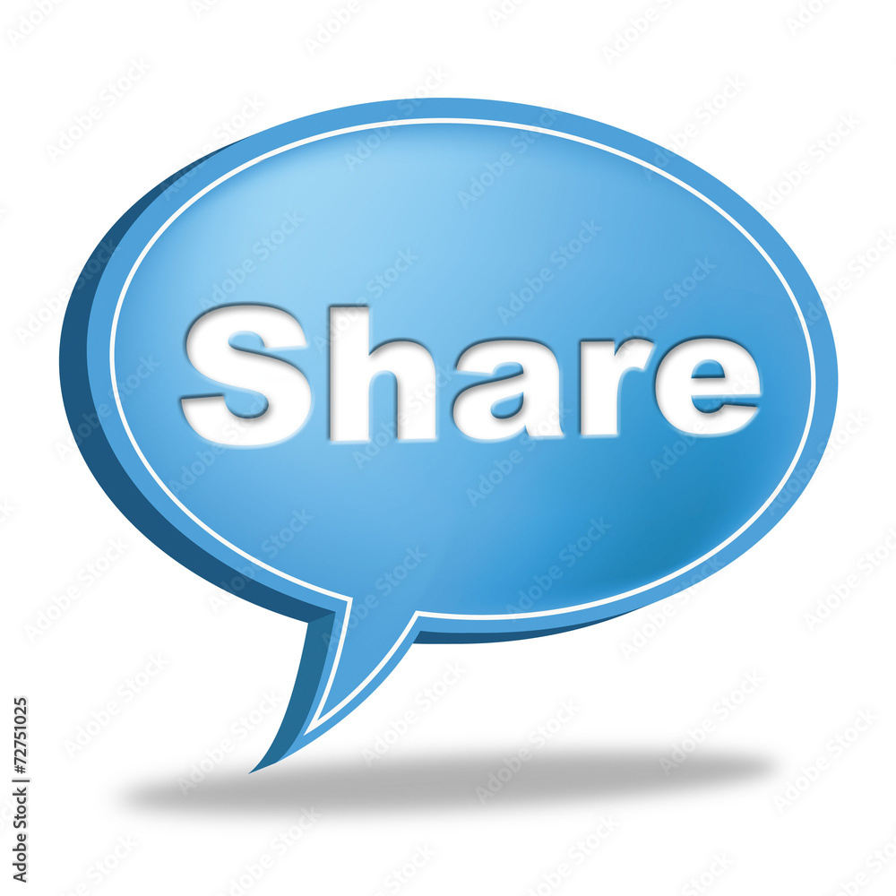 Share Speech Bubble Means Social Media And Follower Share Speech Bubble Means Social Media And Follower