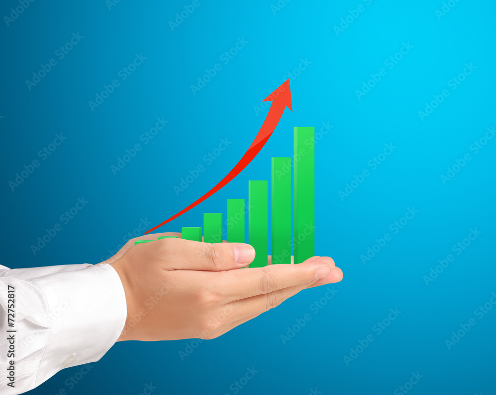 Graph in the hand Graph in the hand
