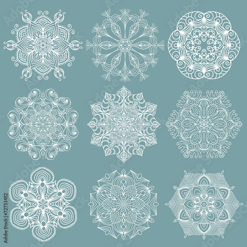 openwork snowflakes