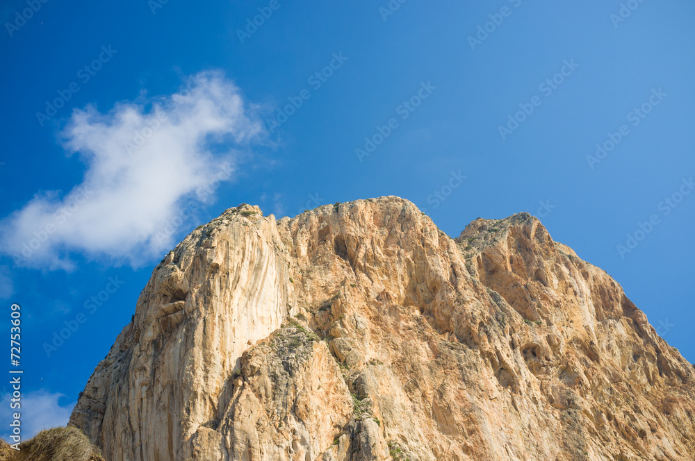 Limestone mountain Limestone mountain