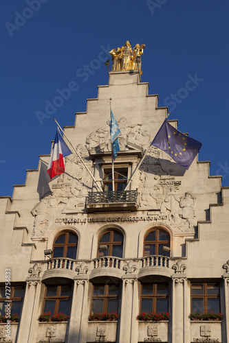 Architecture of Lille, Nord-Pas-de-Calais, France photo