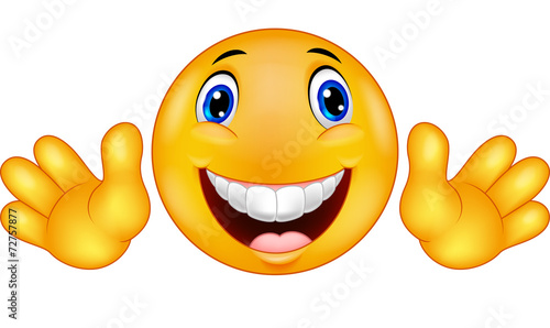 Happy emoticon smiley