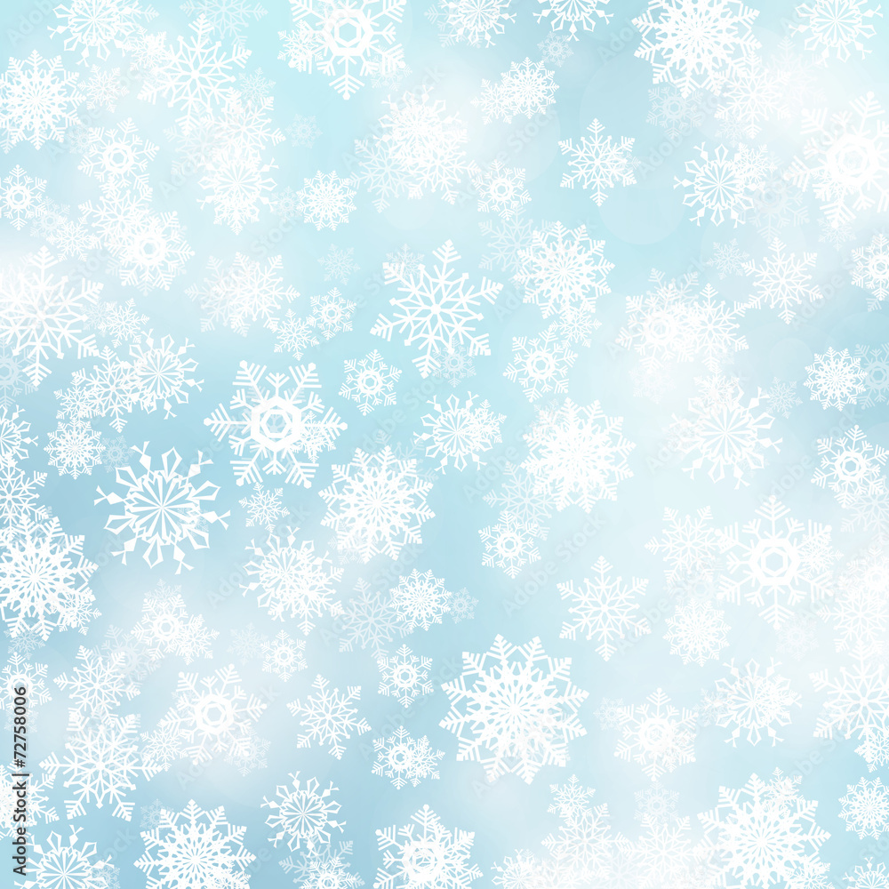 Christmas background with snowflakes Christmas background with snowflakes