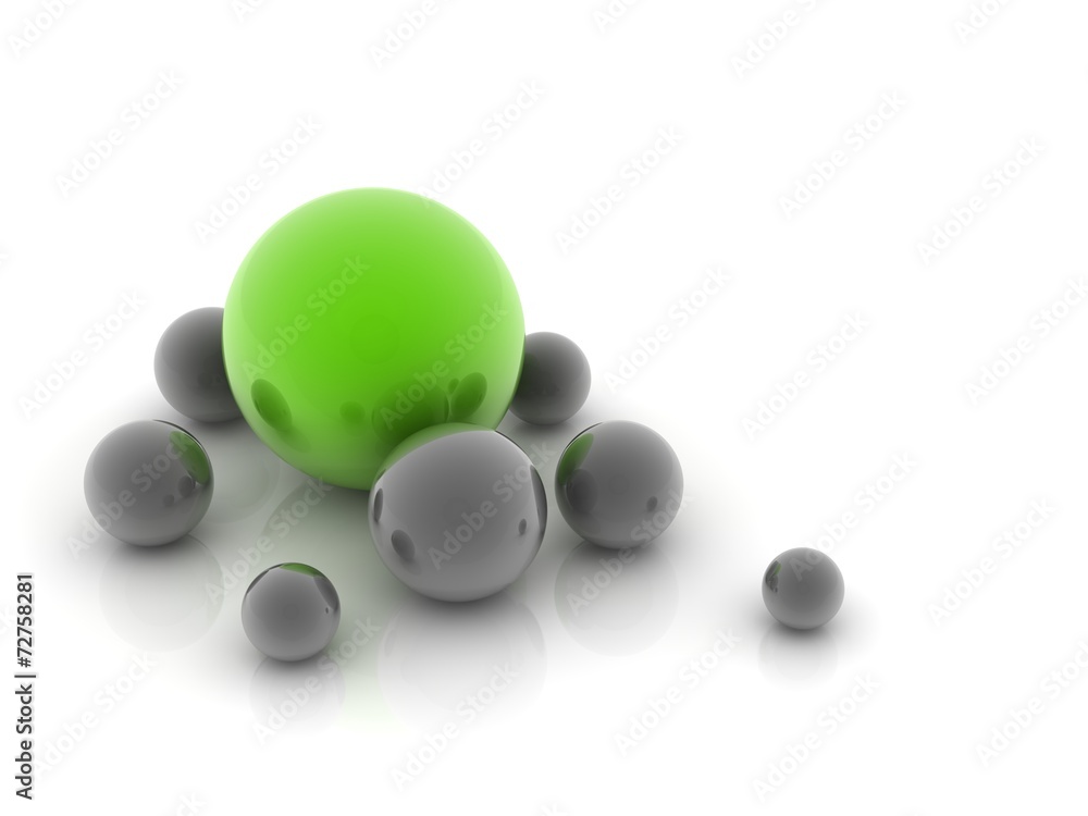 green sphere green sphere