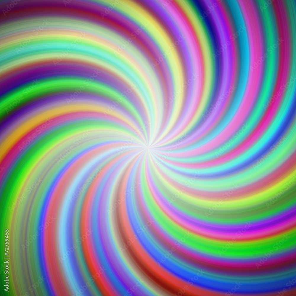 Rainbow swirl background Rainbow swirl background