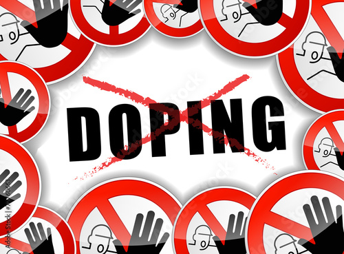 no doping abstract concept