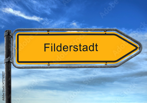 Strassenschild 26 - Filderstadt photo