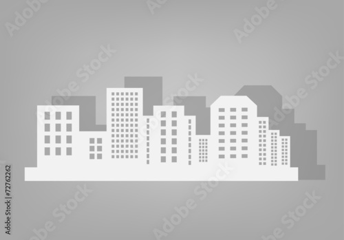 City skyline vector