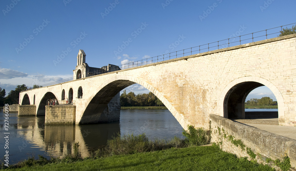 The Pont d'Avignon on the Petit Rhône