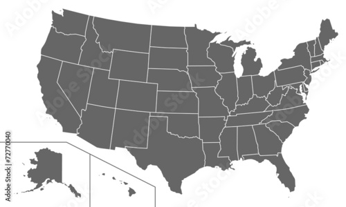 USA in Grau