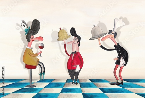 representation of catering service