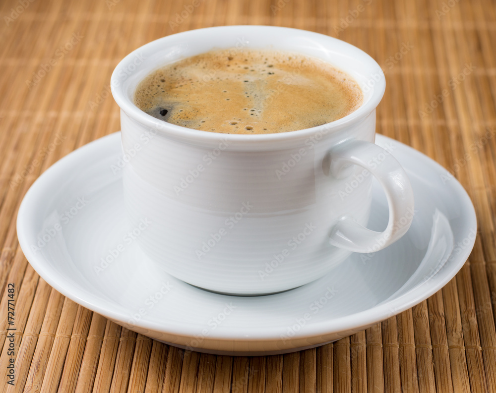 Cup with coffee Cup with coffee
