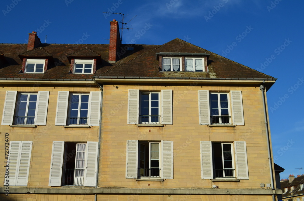 Fototapeta premium Façade d'immeuble