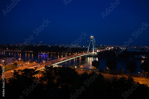 Bridge over Danube in Bratislava