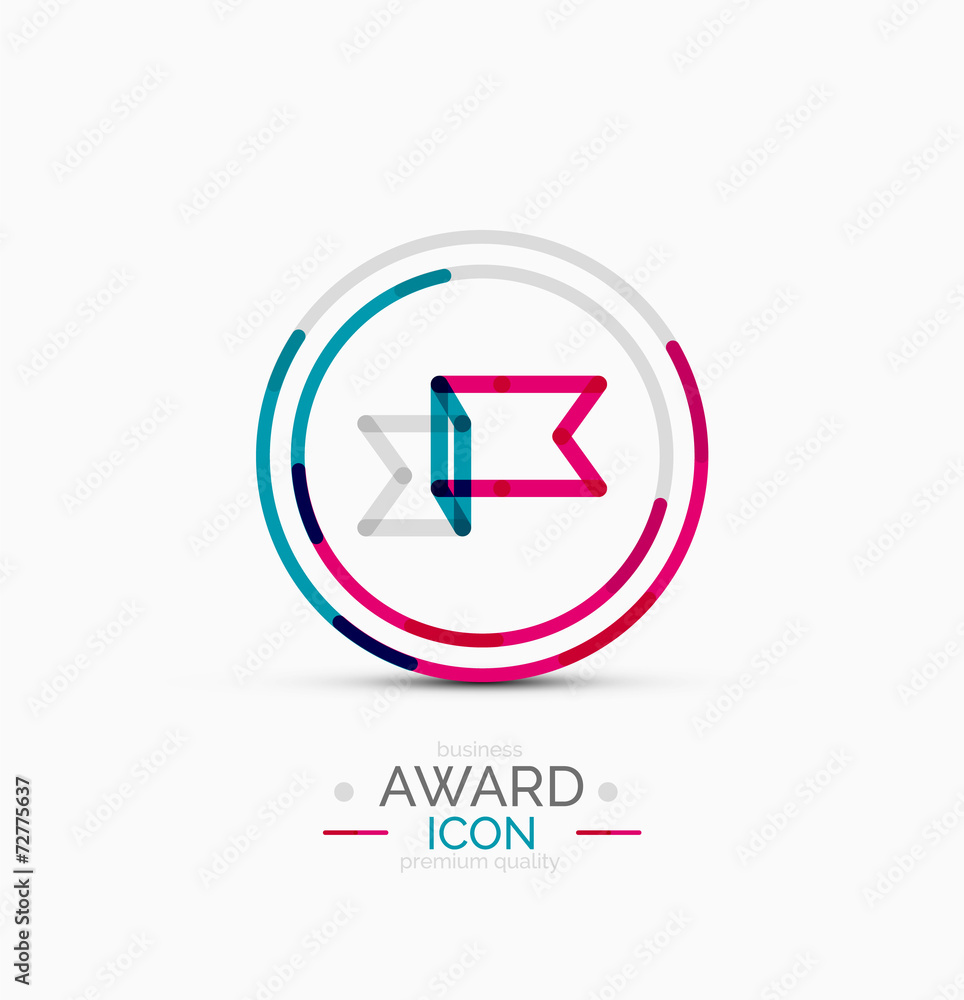 Award icon, logo Award icon, logo
