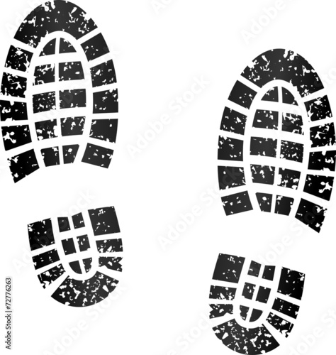 black footprints
