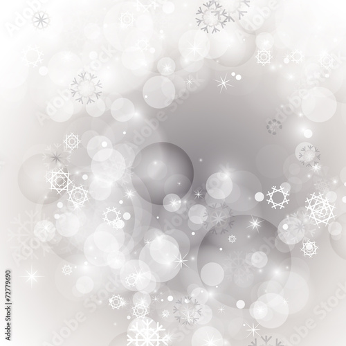 Christmas Background - Vector Illustration