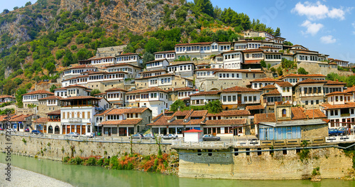 Old town Berat, Albania, World Heritage Site by UNESCO photo