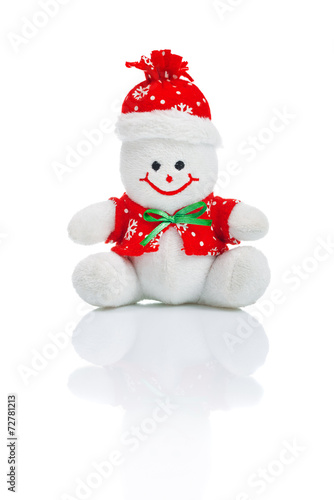 Smiling Generic Christmas Snowman Toy