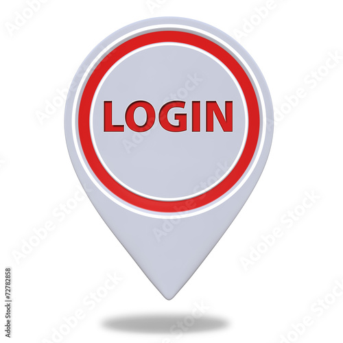 login pointer icon on white background Free Download login pointer icon on white background - GFXLoad