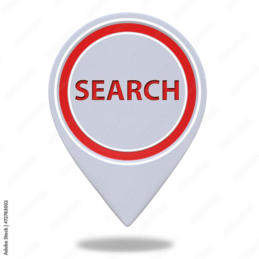 search pointer icon on white background search pointer icon on white background