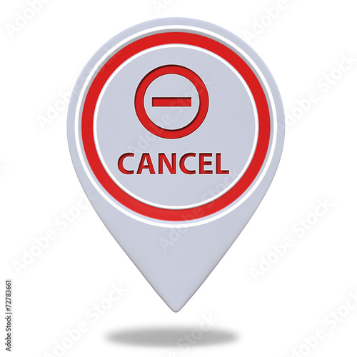 Free Download Cancel pointer icon on white background - GFXLoad