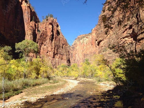 Zion National Park in Fall