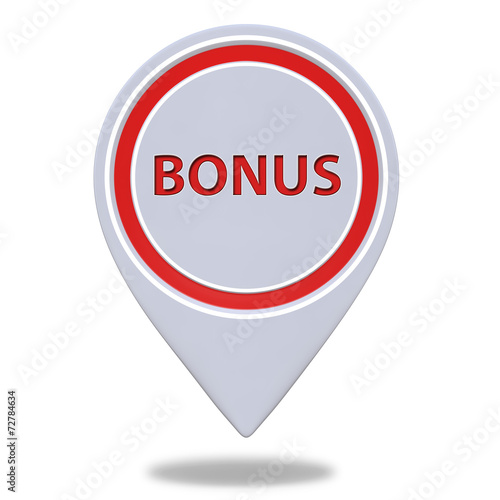 Free Download Bonus pointer icon on white background - GFXLoad